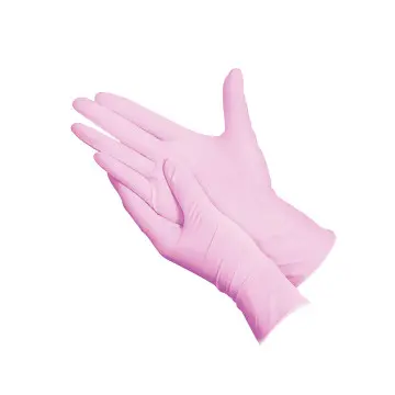 [1040047] Nitriilikäsineet pinkki M 100 kpl