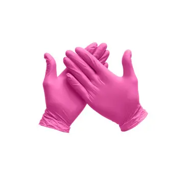 [1040034] Nitriilikäsineet magenta XS 100 kpl