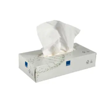 [6210] CARENESS Excellent kasvopyyhe 2krs 20x19,5cm valkoinen 100kpl